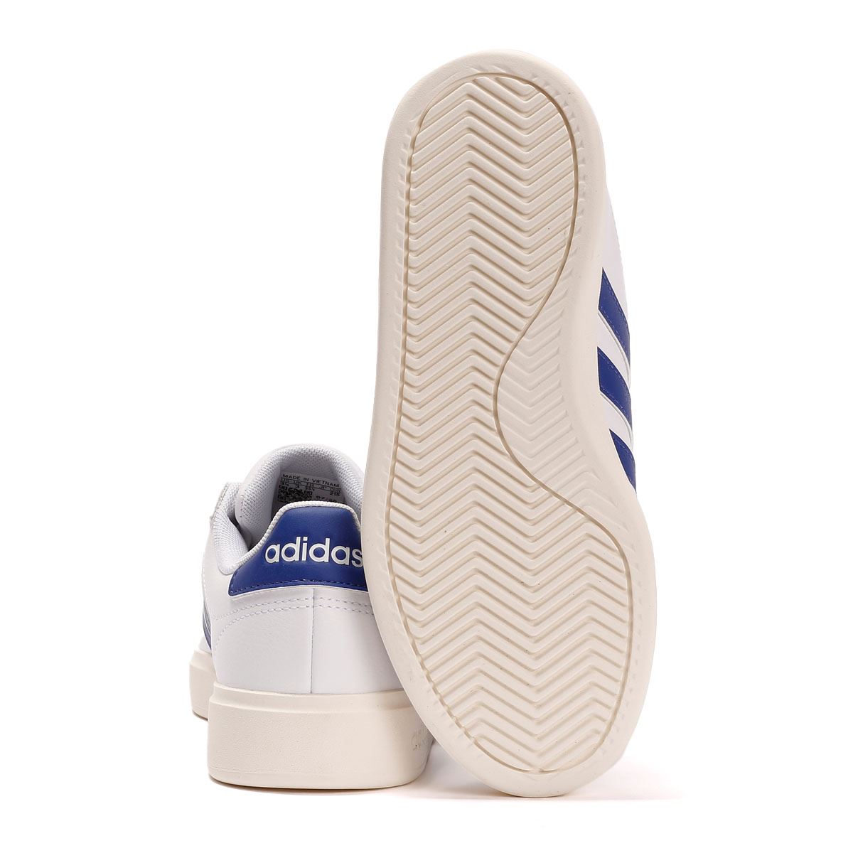 Adidas Grand Court 2.0 White/Blue Trainers
