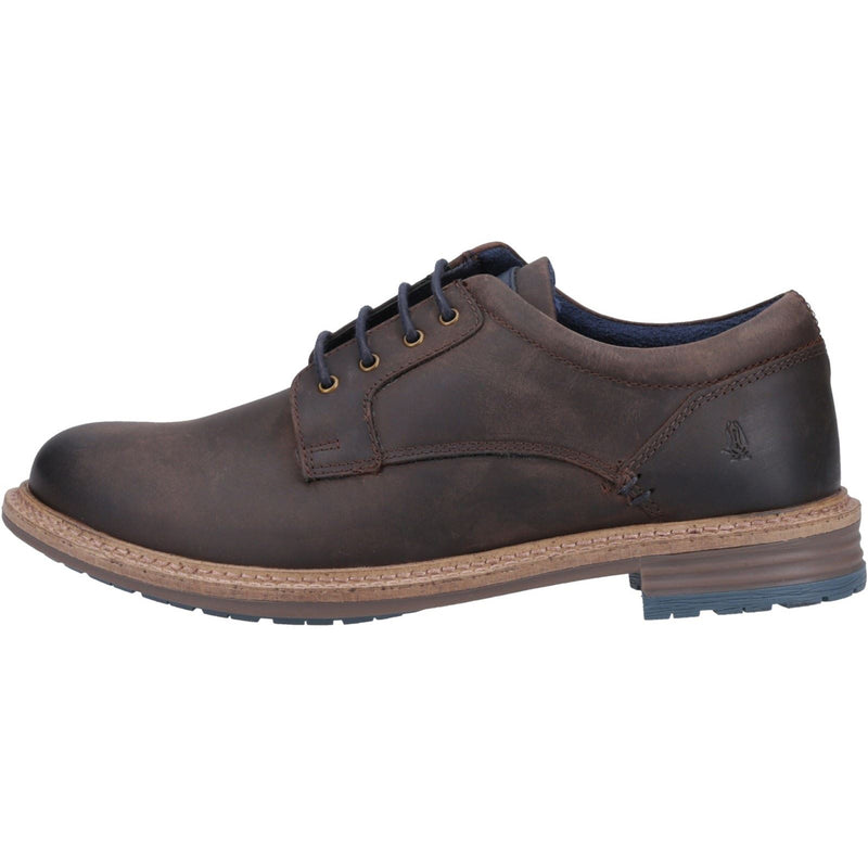 Hush Puppies Julian Leather Men's Brown Lace-Up Shoes
