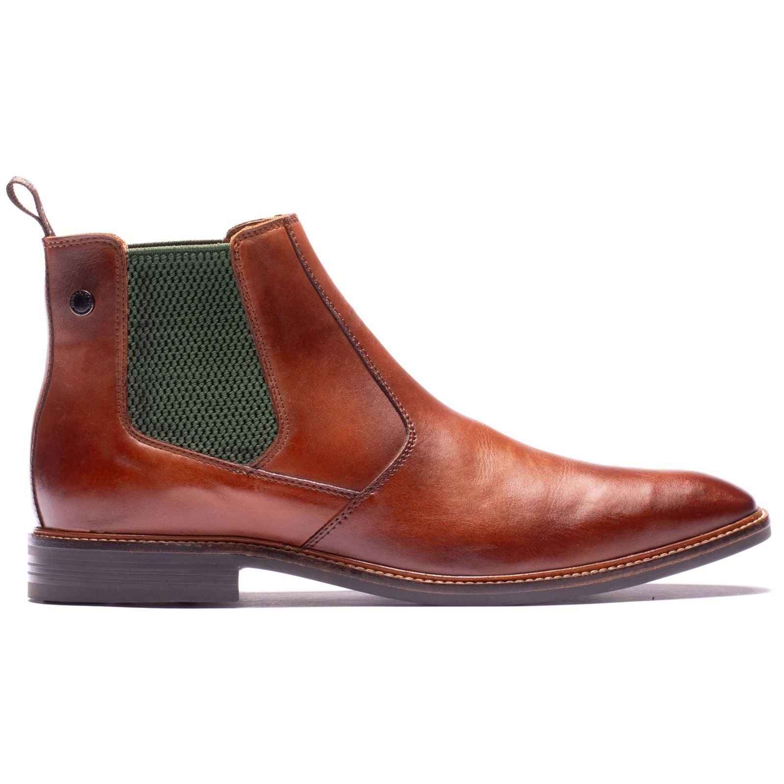 Base London Kensington Leather Men's Washed Tan Boots