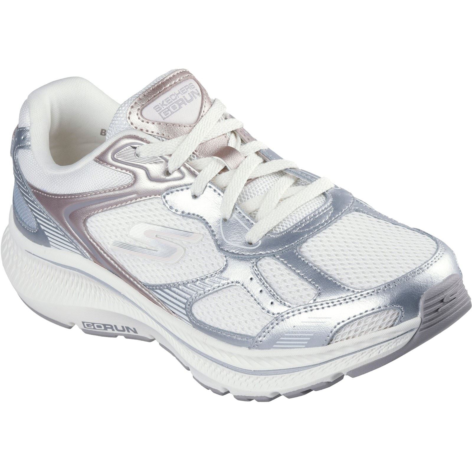 Skechers GO RUN Consistent 2.0 Volt Leather Women's Off White Trainers