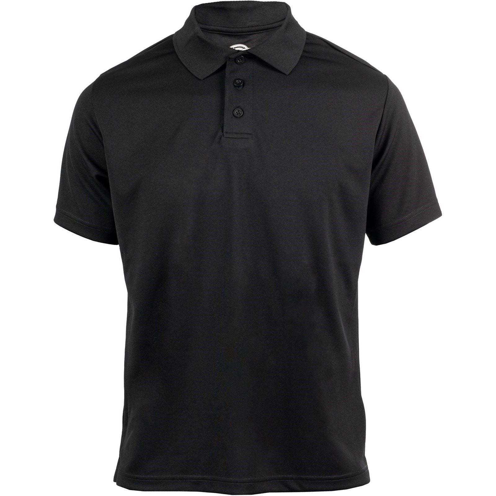 Dickies Everyday Polyester Men's Black Polo Shirt