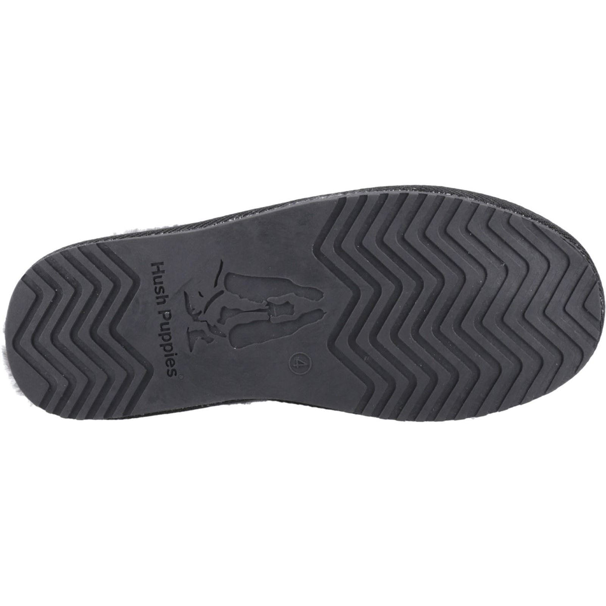 Hush Puppies Anika Suede Women's Black Slippers