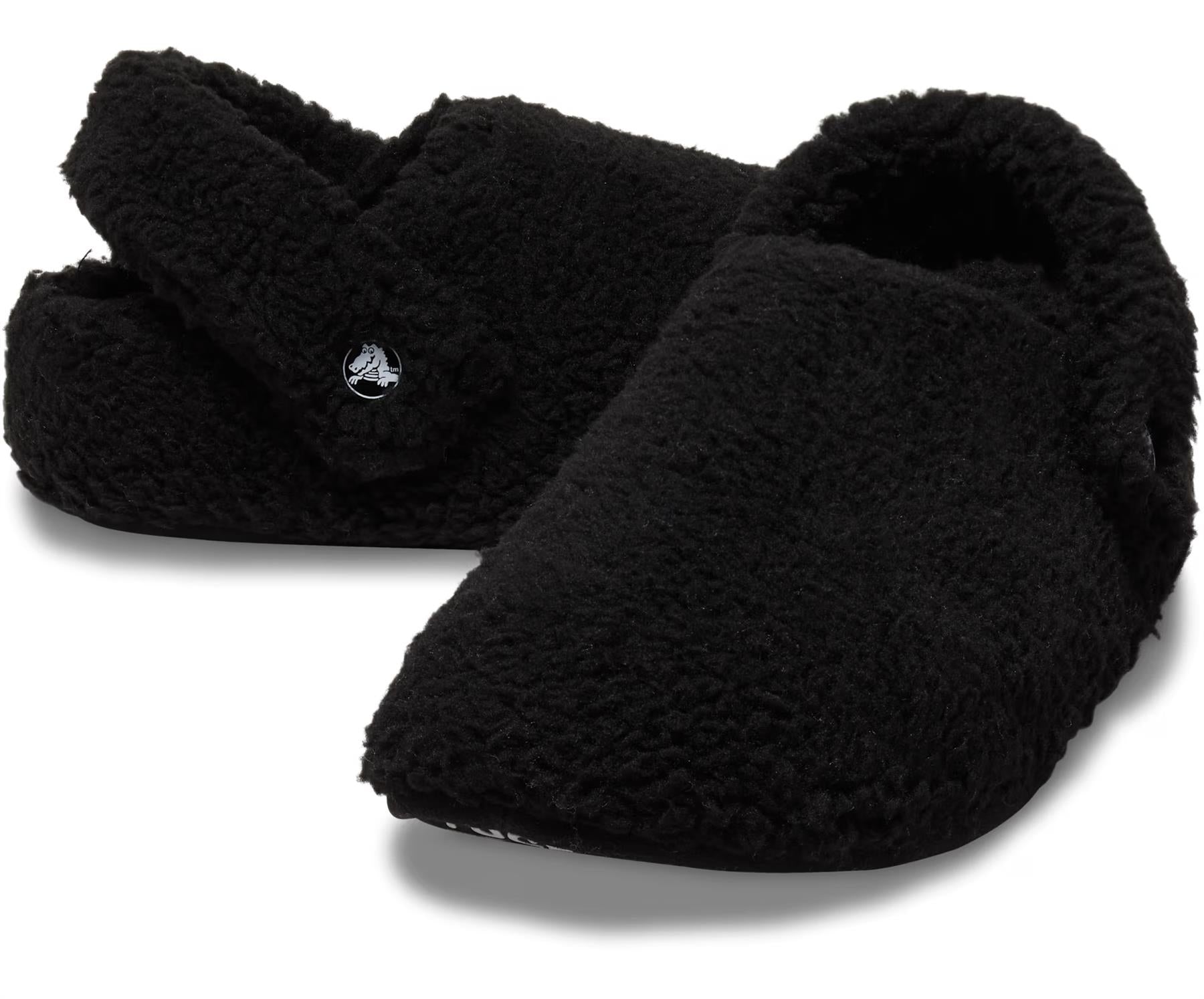 Crocs Classic Cozzzy Women's Black Slippers