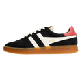 Gola Cyclone Suede Women's Black/Off White/Coral Trainers