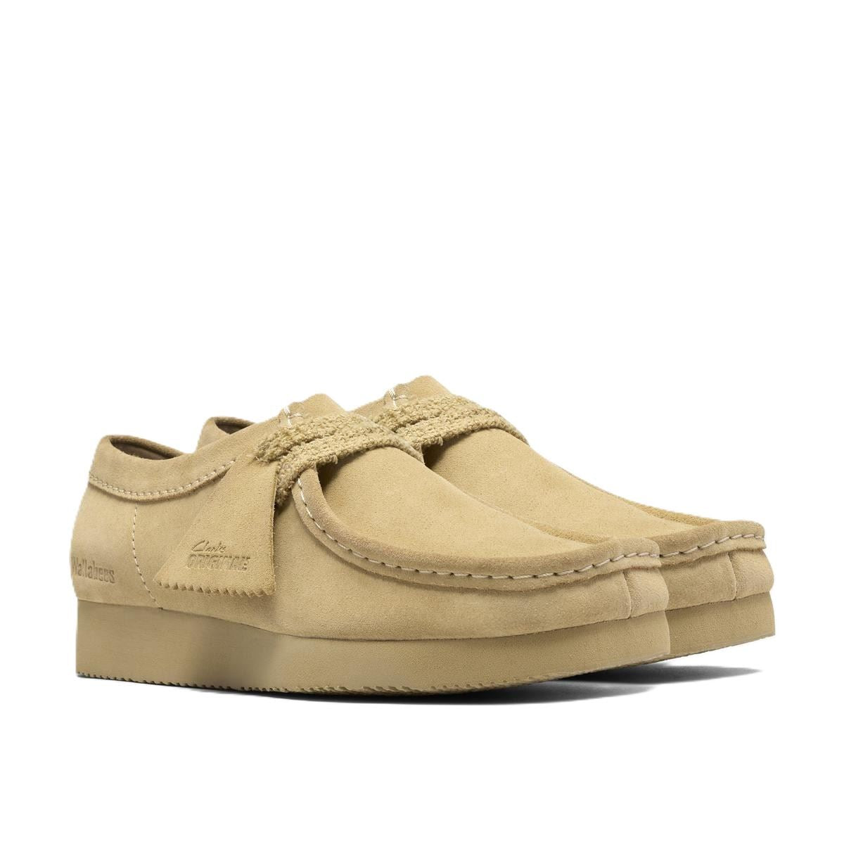 Clarks Originals Wallabee Lite Suede Women's Maple Shoes