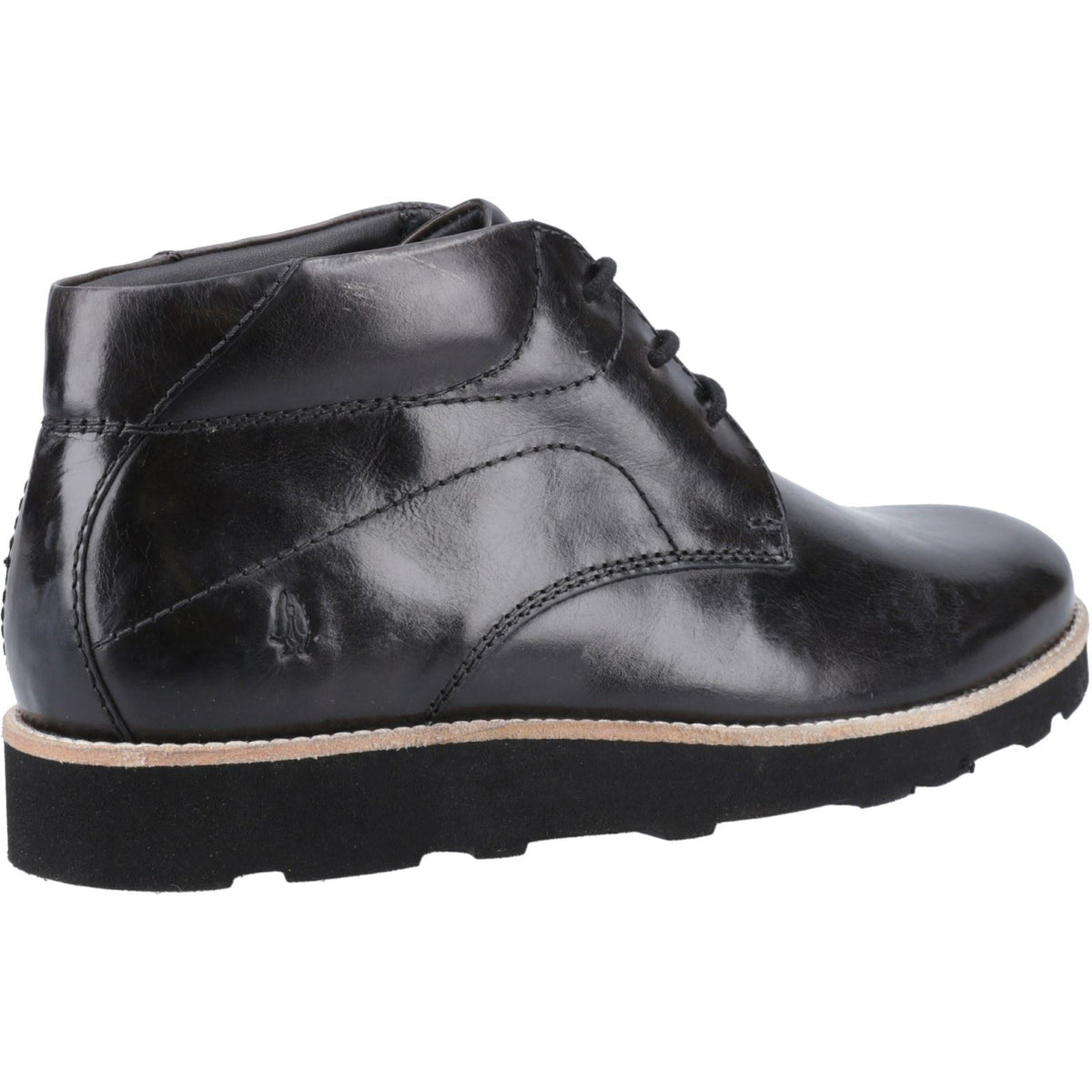 Hush Puppies Kennedy Leather Men's Black Boots