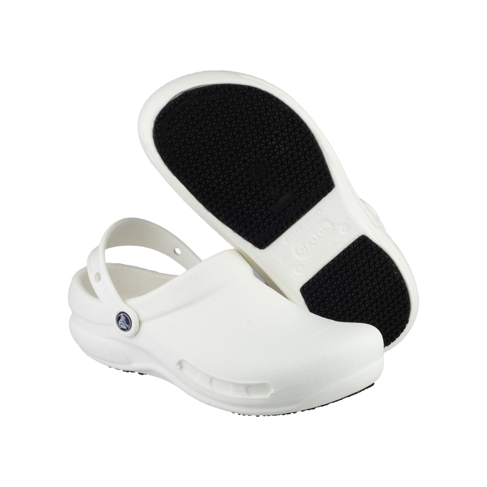 Crocs Bistro Synthetic White Clogs