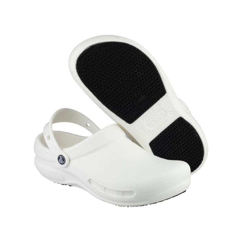 Crocs Bistro Synthetic White Clogs