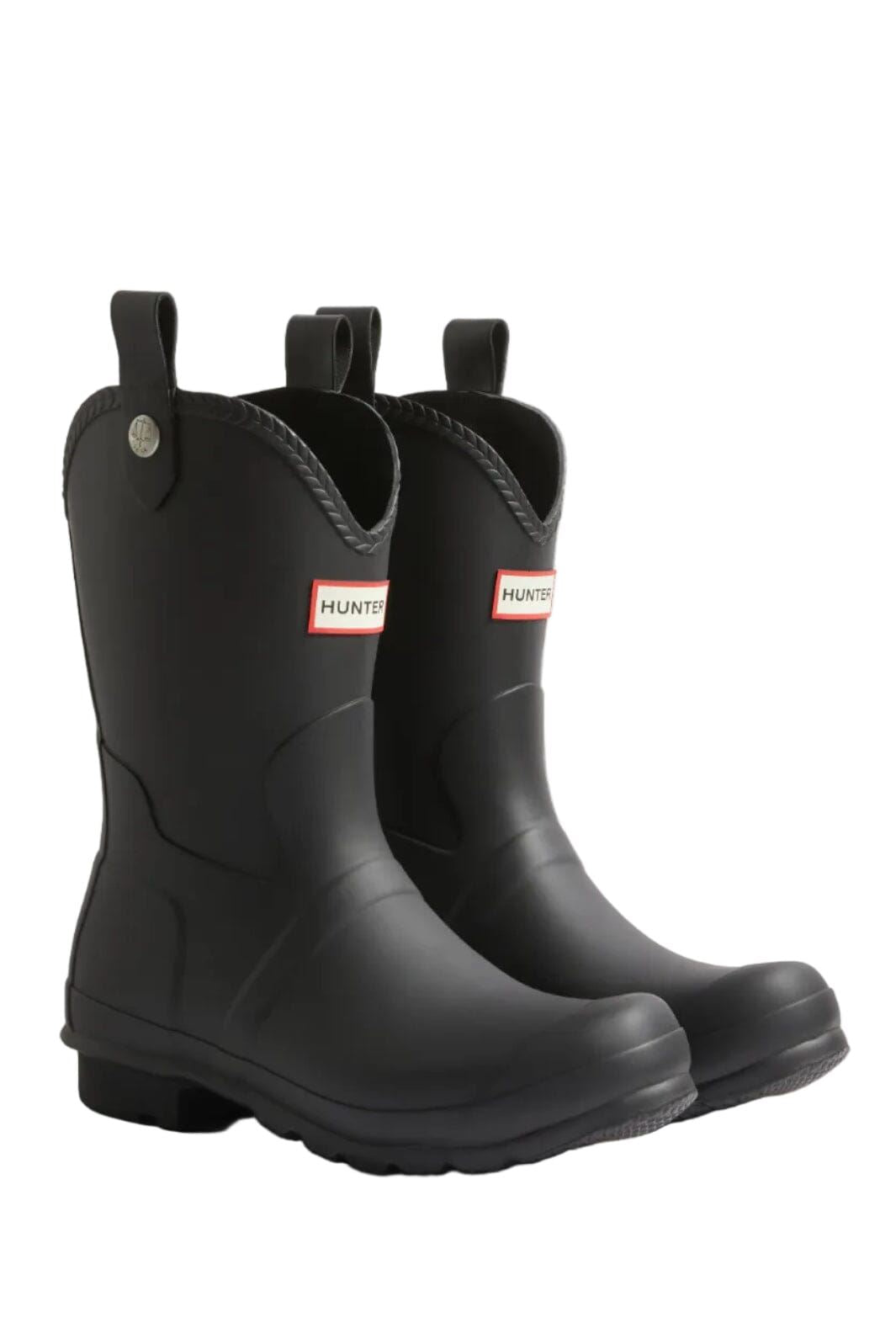 Hunter Original Cowboy Rubber Women's Black Wellington Boots