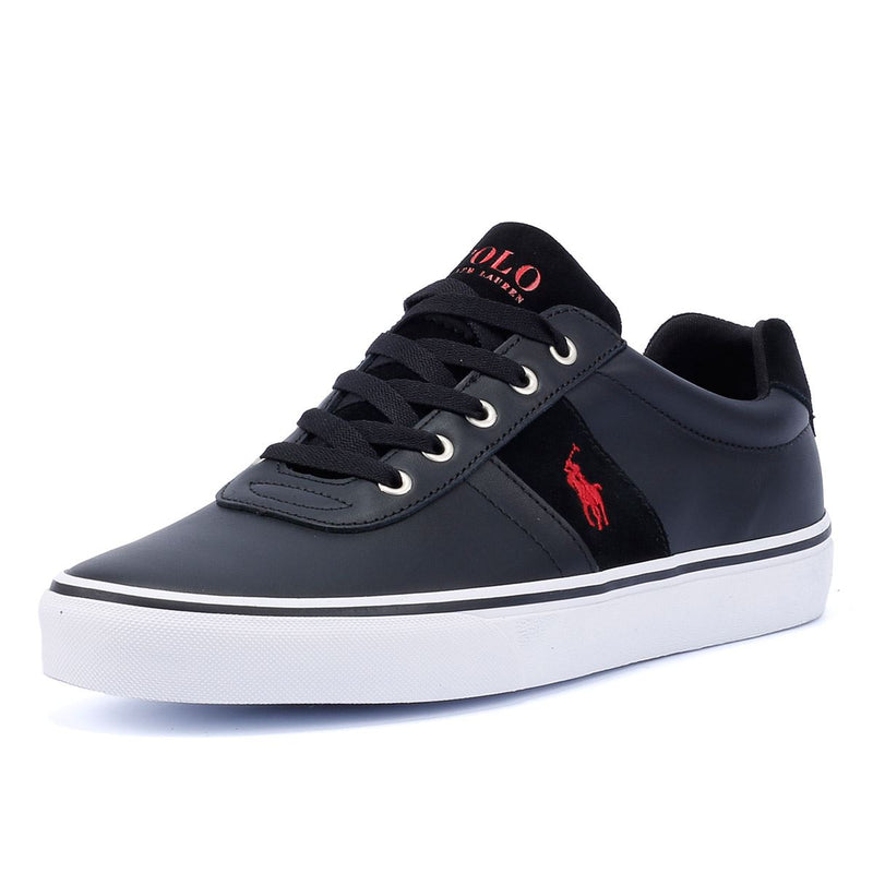 Ralph Lauren Hanford III Men's Black / Red Trainers