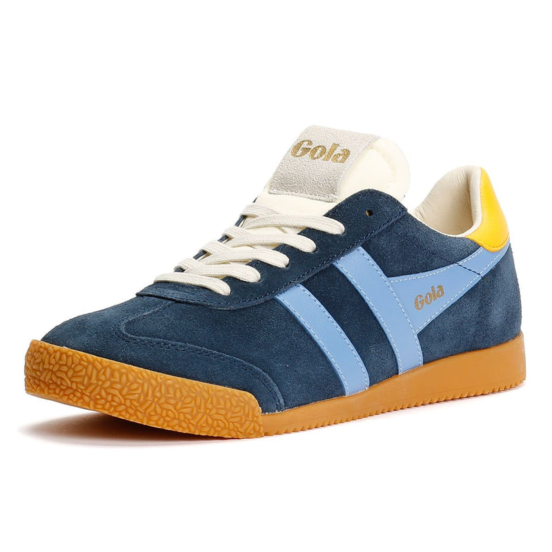 Gola Elan Suede Women's Navy/Vista Blue/Sun Trainers