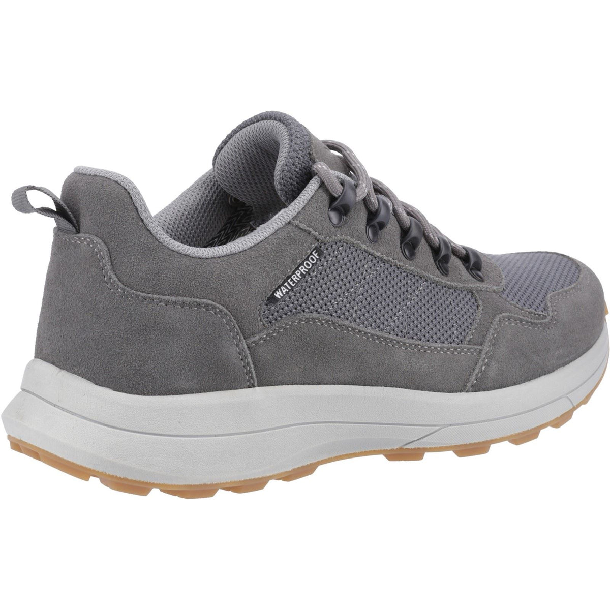 Cotswold Elmfield Suede Mesh Men's Grey Trainers