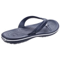 Crocs Crocband Flip Croslite Rubber Navy Slippers
