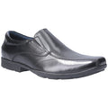 Pod Dundee Leather Youth Black Shoes