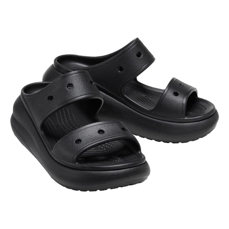 Crocs Classic Crush Synthetic Women's Black Clogs