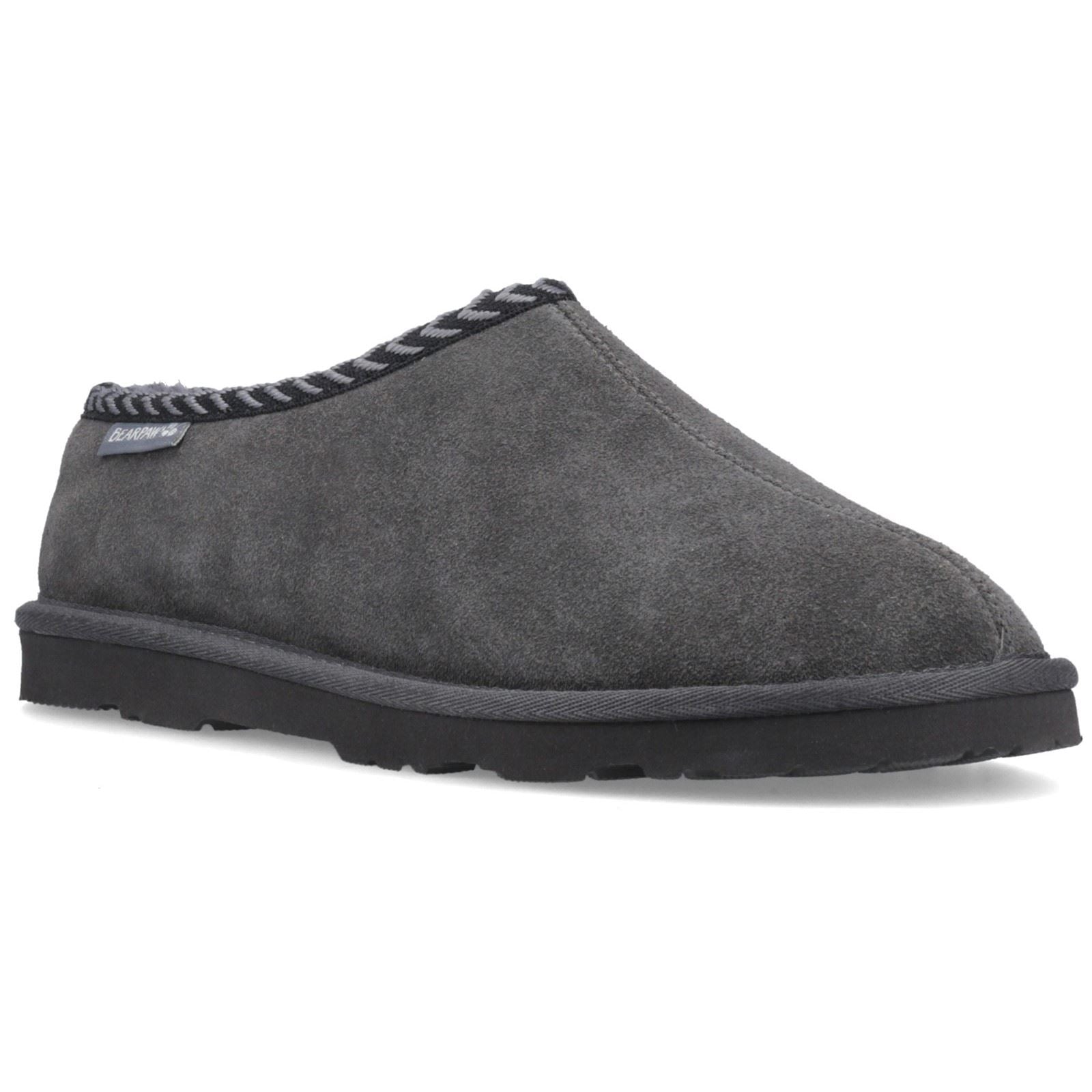 Bearpaw Beau Suede Men's Dark Grey Slippers
