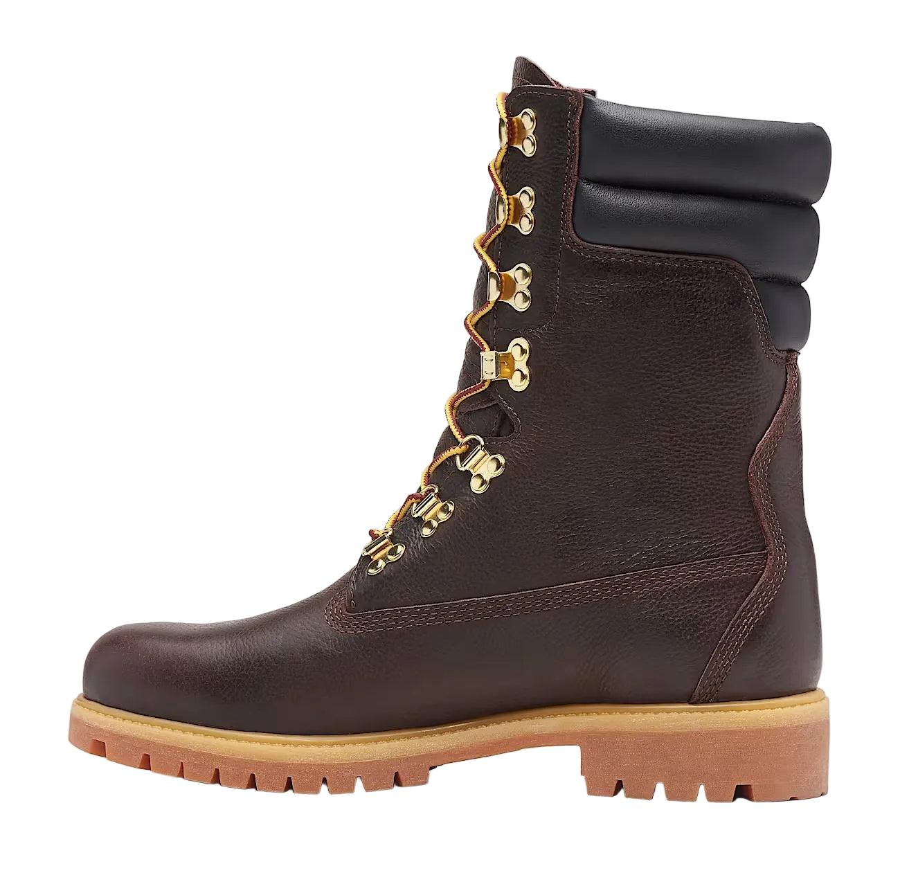 Timberland Premium Espresso Tall Leather Men's Dark Brown/Black Boots