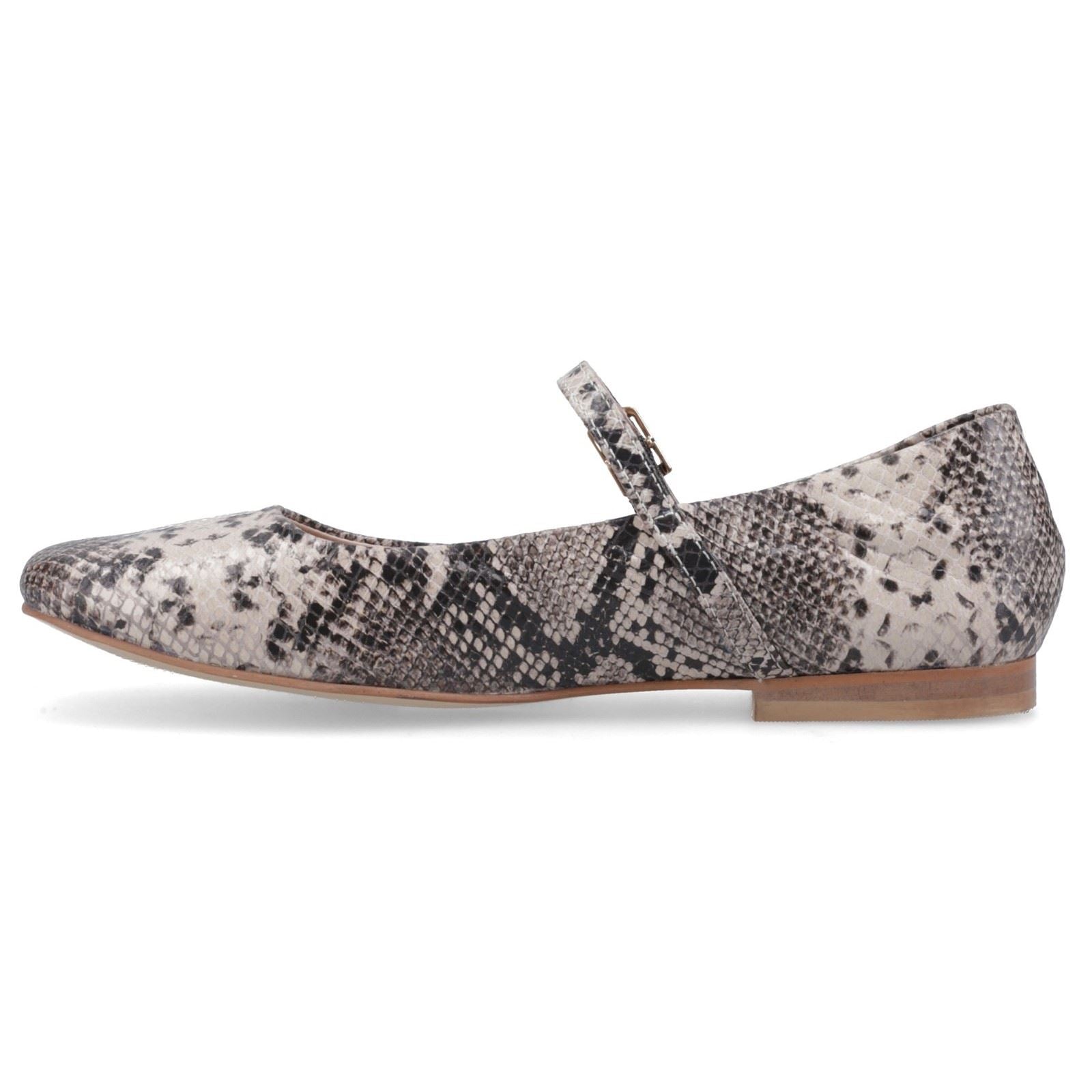 Hush Puppies Pasha Leather Women's Snake Flats