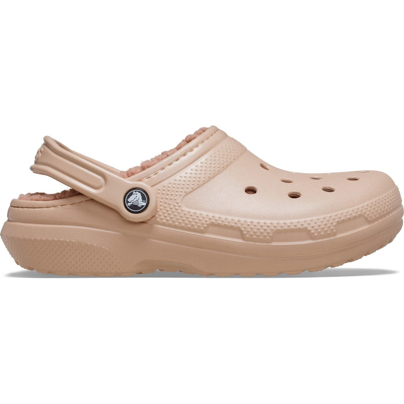 Crocs Classic Lined Thermoplastic Women's Pink Caramel Clogs