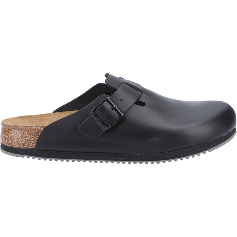 Birkenstock Boston Super Grip Leather 0's Black