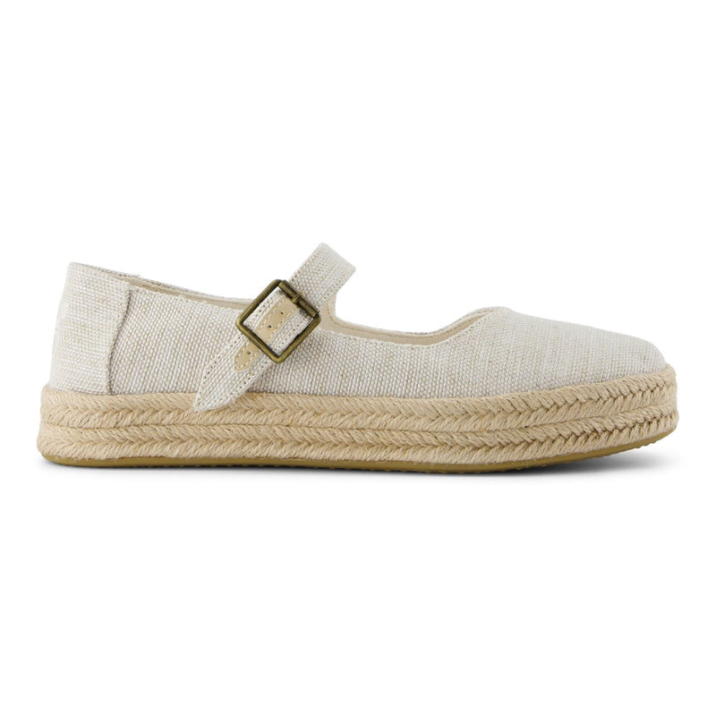 TOMS Carolina Mary Jane Nylon Women's Natural Espadrilles