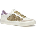 Geox D EMMELENY Women's Optic White/Light Gold Trainers