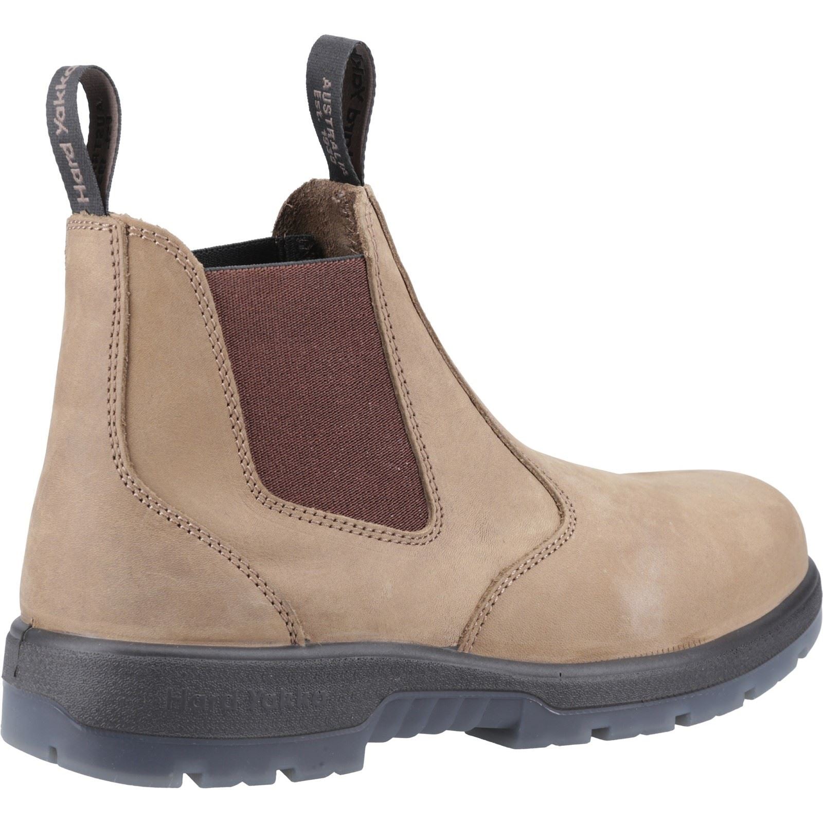 Hard Yakka Outback Leather Crazyhorse Safety Boots