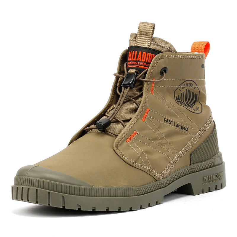 Palladium SP20 Travel Hi Dusky Green Boots