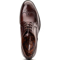 Base London Bell Leather Men's Burnt Brown Brogues Shoes
