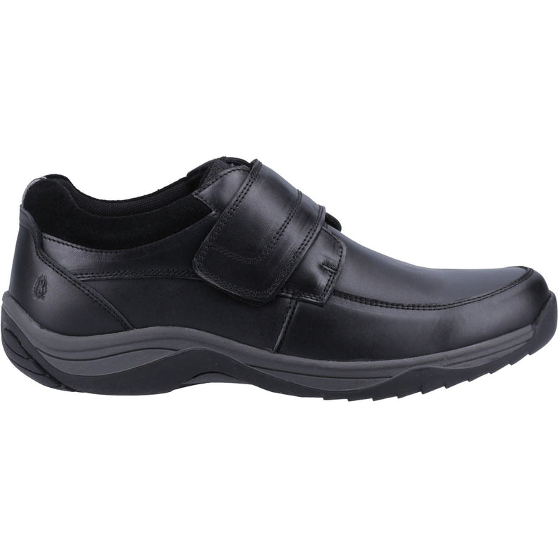 Hush Puppies Douglas Leather Men's Black Moccasins Shoes