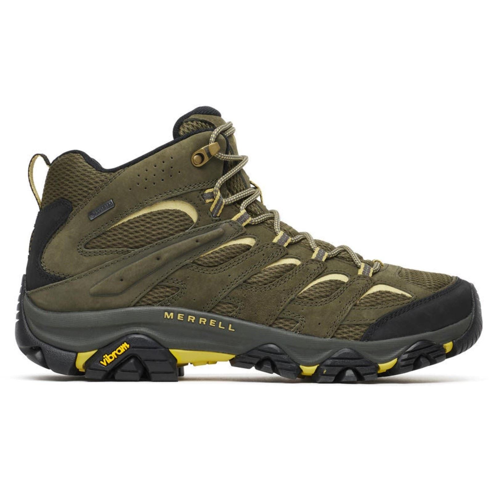 Merrell Moab 3 Mid GTX Suede Men's Dark Green Hiking Boots