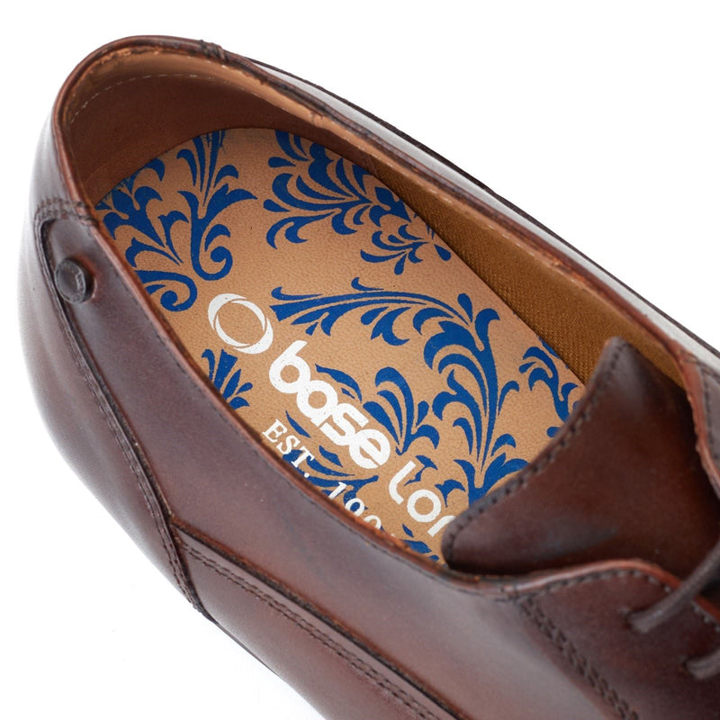 Base London Angelo Leather Men's Brown/Black Oxford Shoes