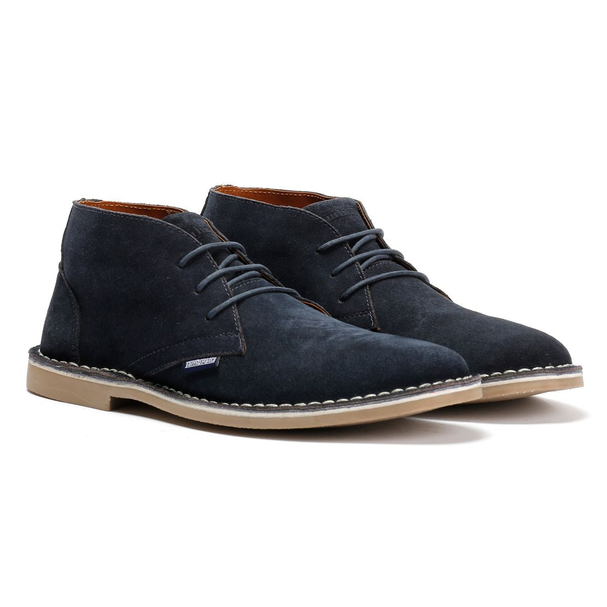 Lambretta Chiswick Suede Men's Navy Boots