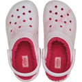 Crocs Classic Lined Clog Thermoplastic Women's Powder Pink Clogs