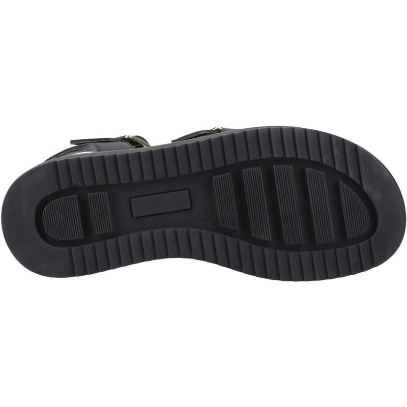 Hush Puppies Cady Leather Women's Black Sandals