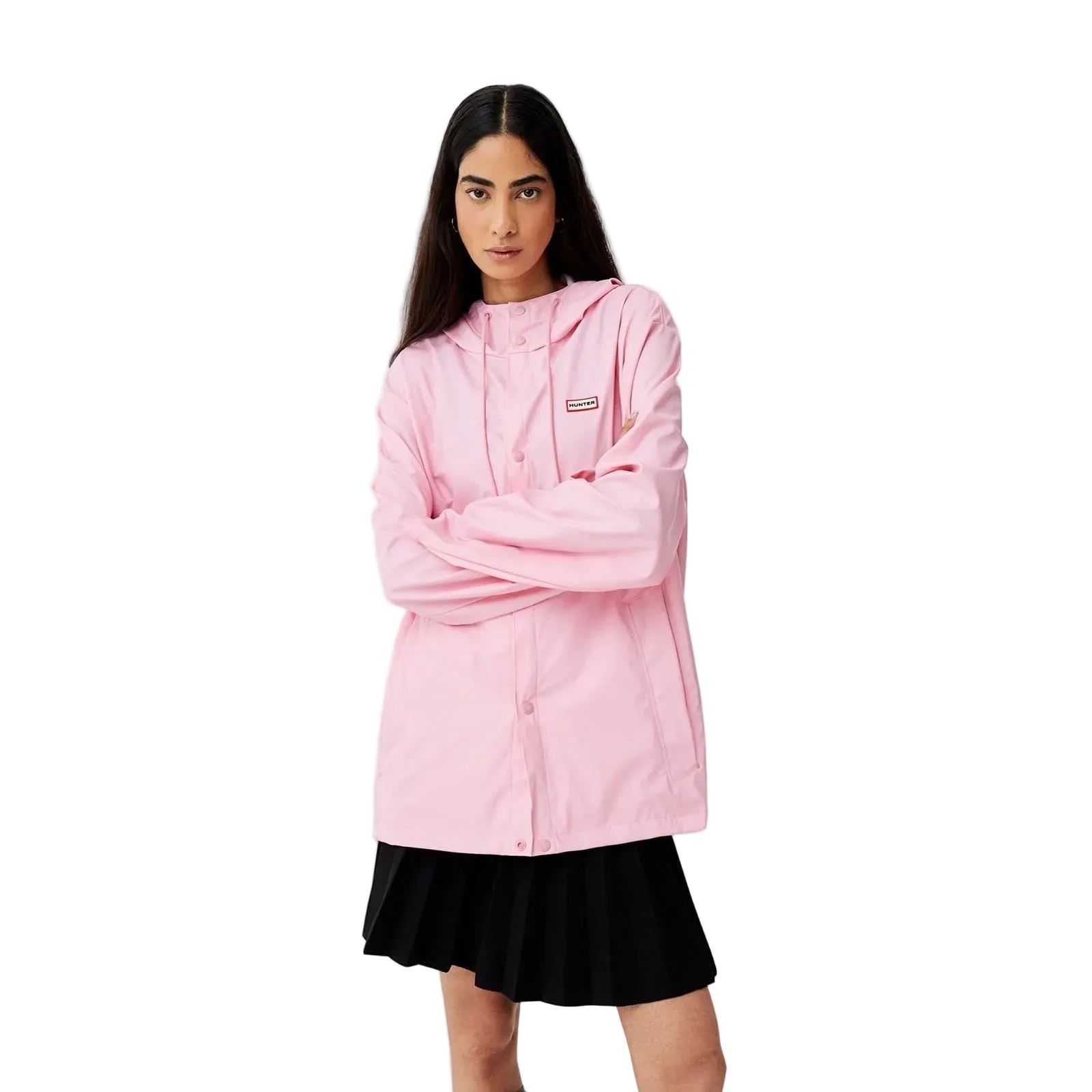Hunter Izzy Hooded Pink Jacket
