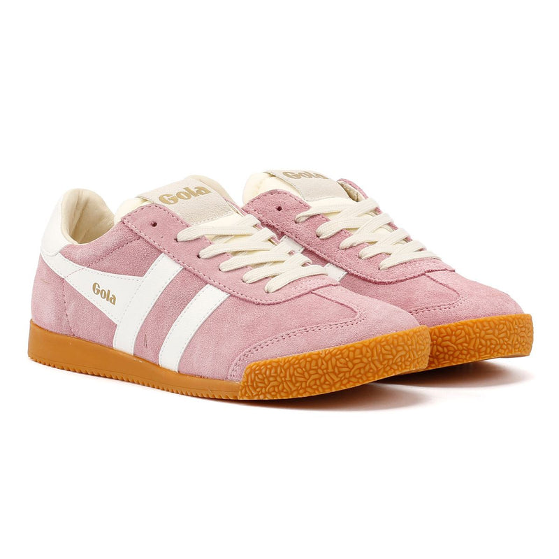 Gola Elan Suede Women's Candy/White Trainers