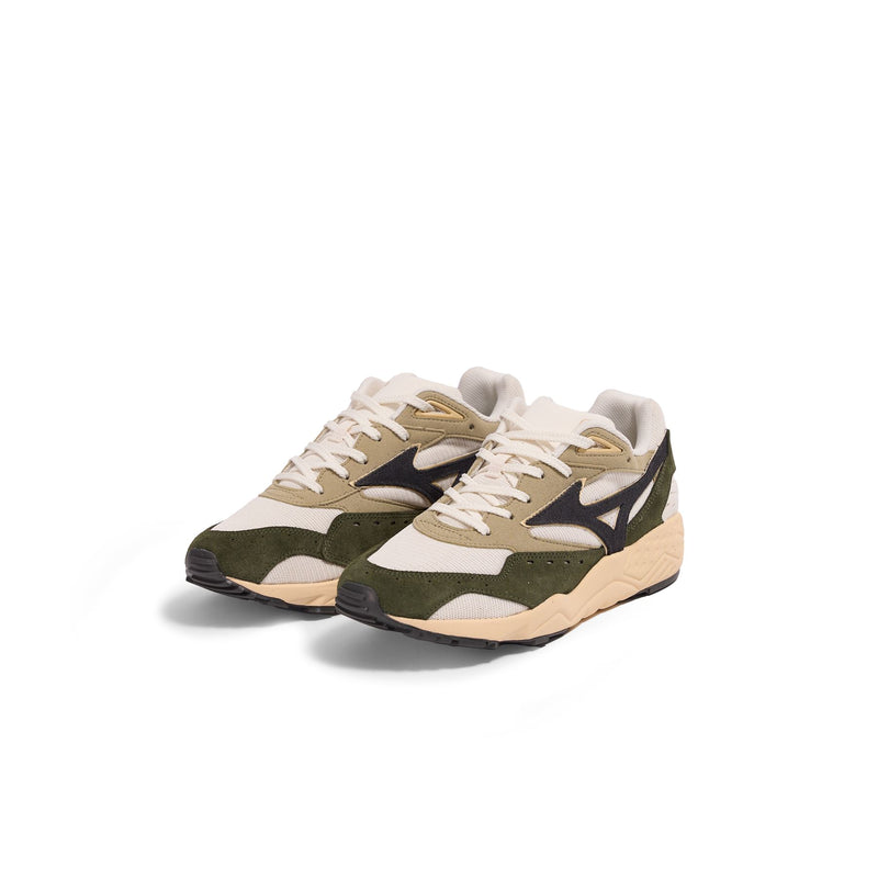 Mizuno Contender S Pristine/Sand/Clover Trainers