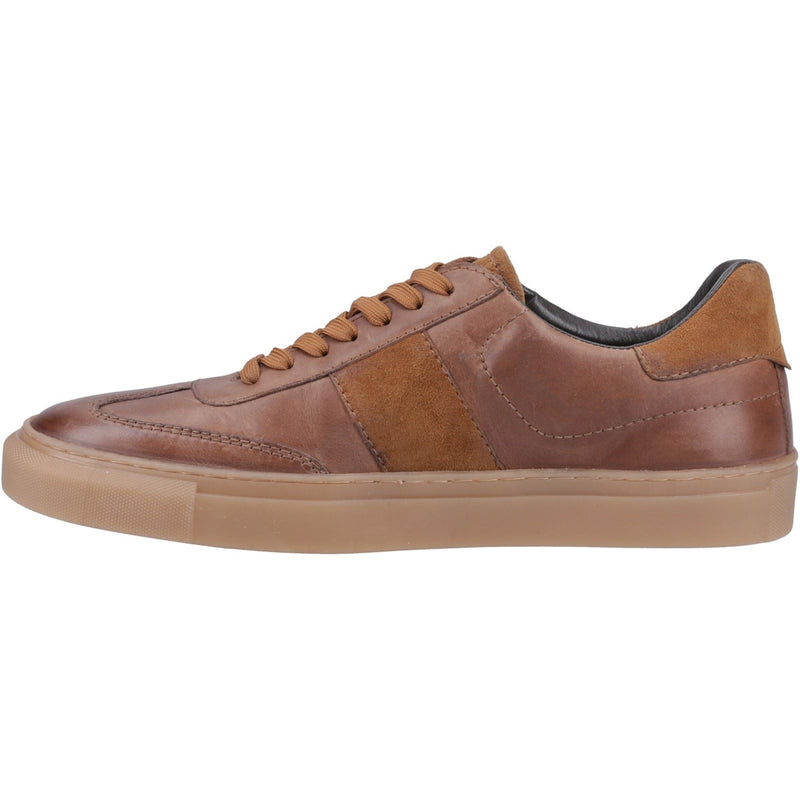 Hush Puppies Riley Suede Men's Tan Trainers