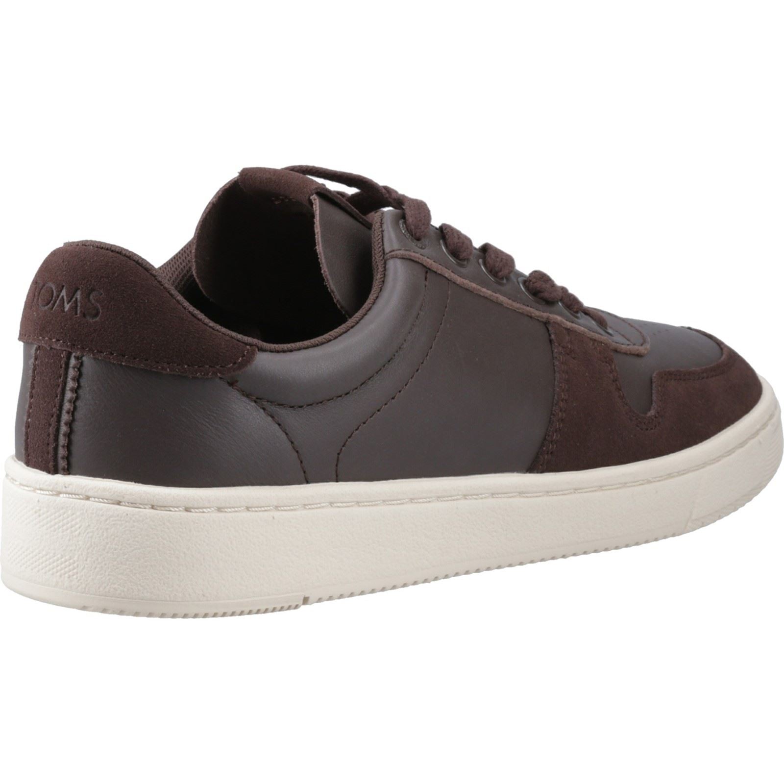 TOMS TRVL Lite Court Leather Men's Brown Trainers