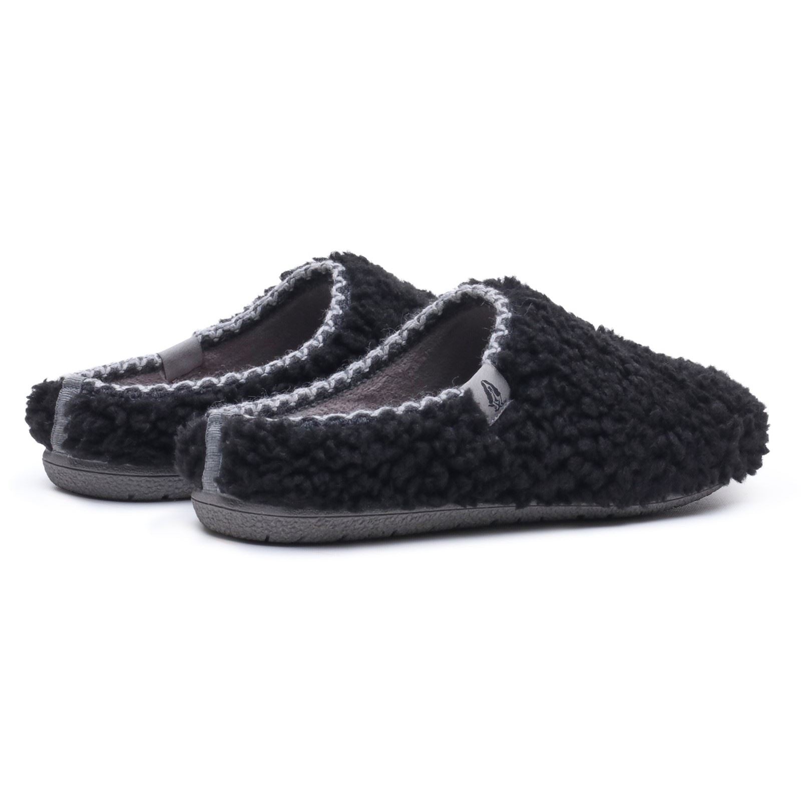 Hush Puppies Good Textile Women's Black Slippers