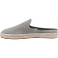 TOMS Santiago Mule Leather Men's Vetiver Grey Slippers