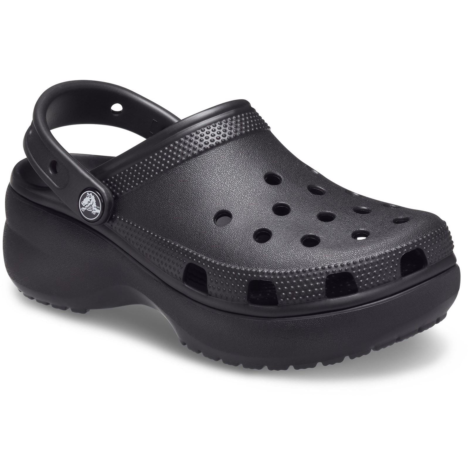 Crocs Classic Platform Synthetic Women's Black Clogs