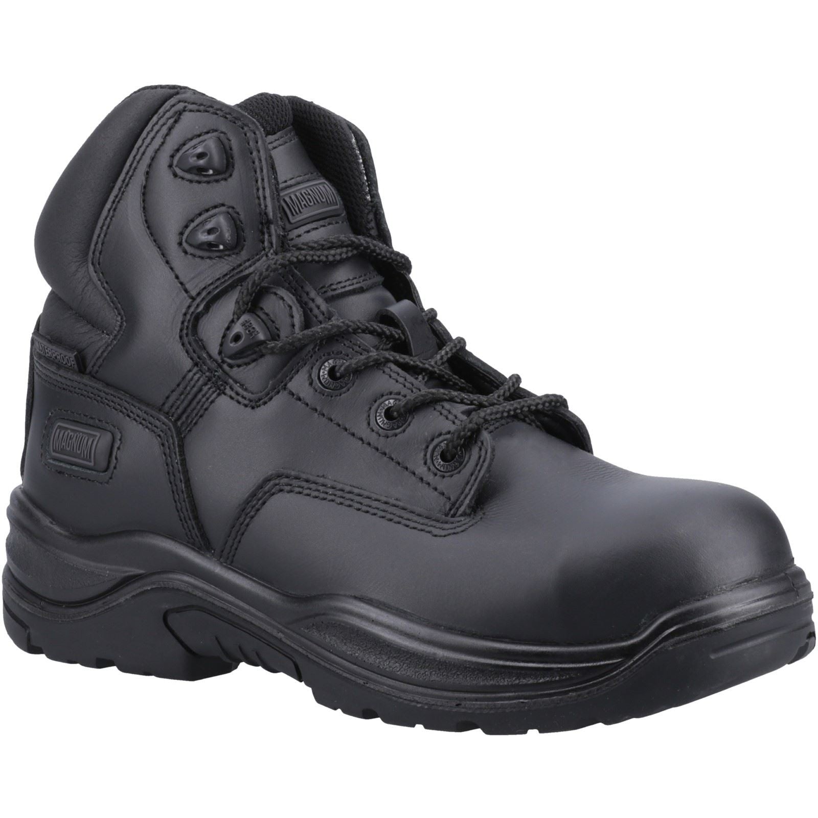 Magnum Responder Leather Black Safety Boots