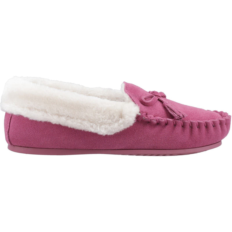 Hush Puppies Agnes Suede Women's Pink Slippers