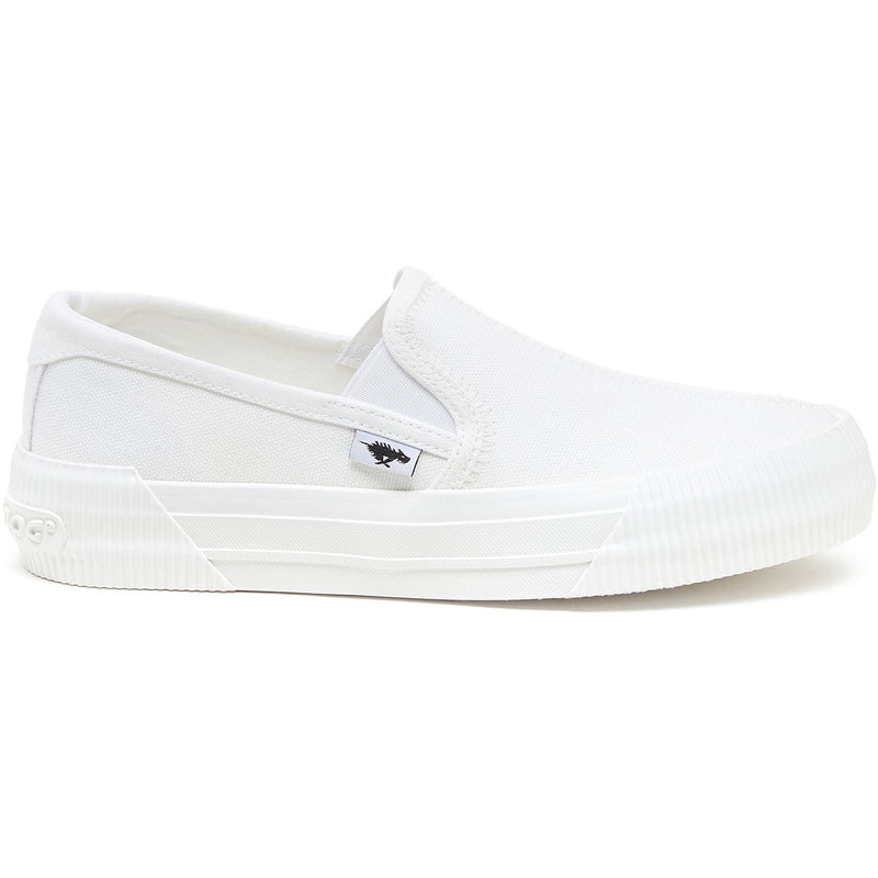 Rocket Dog Cheeryful 12A Canvas Women's White Trainers