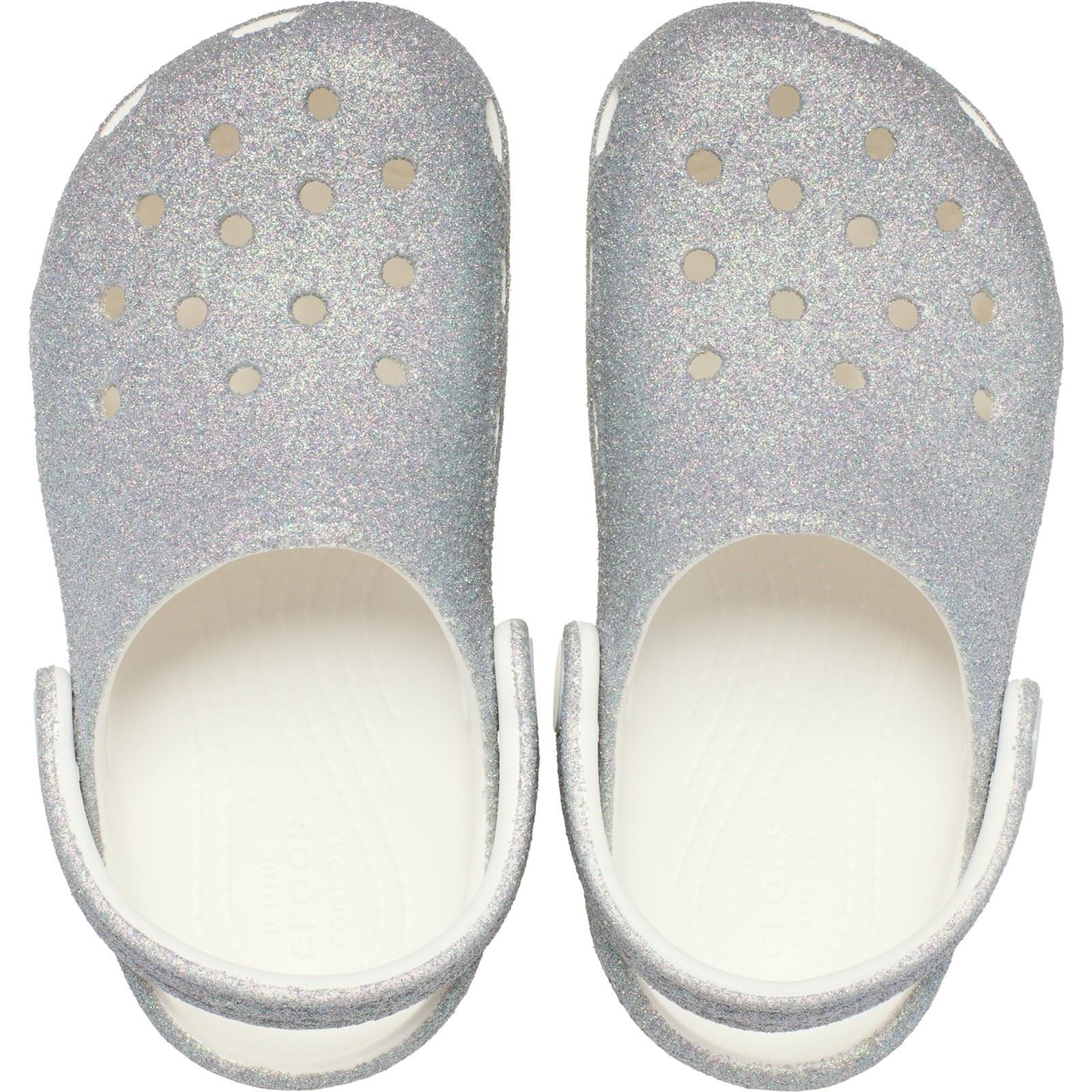 Crocs Classic Glitter Clog Synthetic Kids Clogs