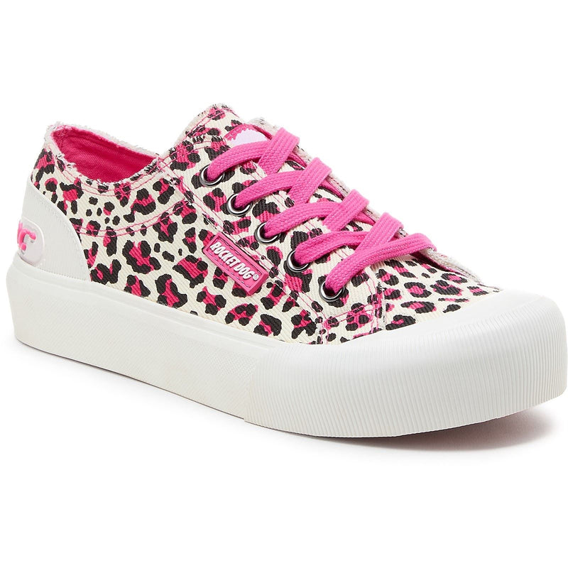 Rocket Dog Jazzin Plus Monroe Cotton Women's Hot Pink Trainers