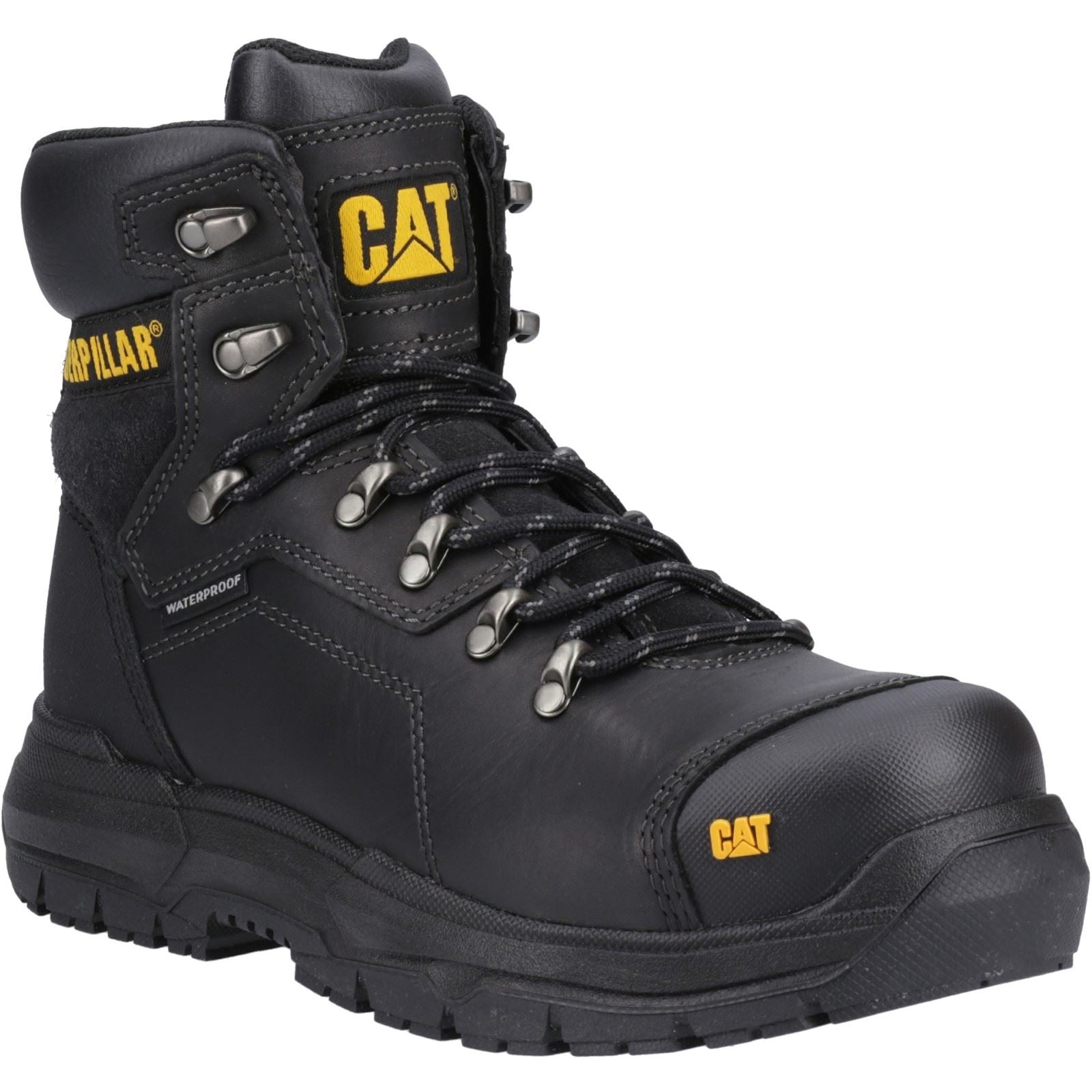 Caterpillar Diagnostic 2.0 Leather Black Safety Boots