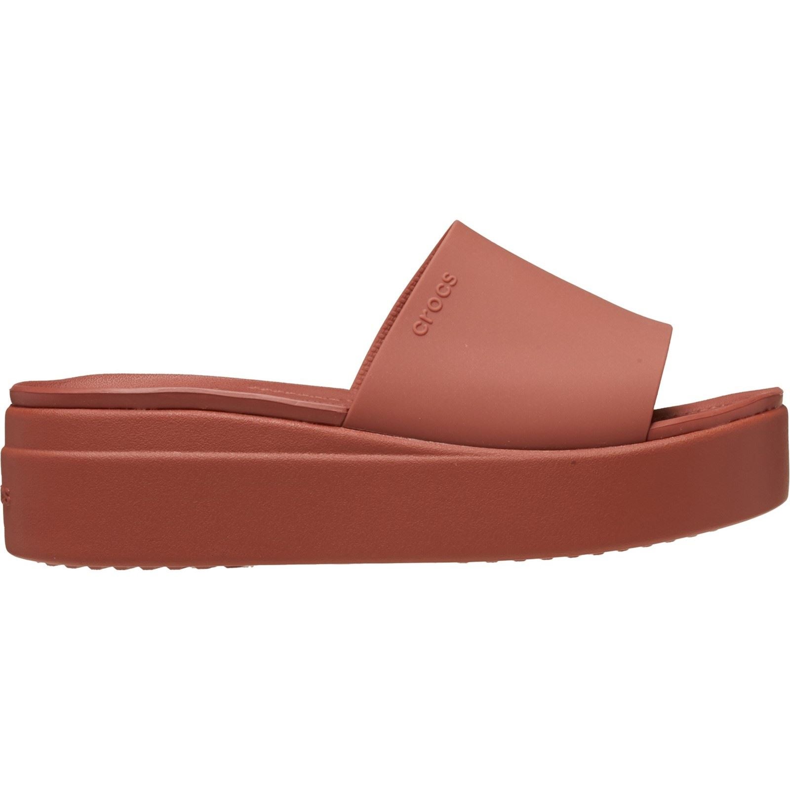 Crocs Brooklyn Slide Synthetic Women's Spice Slides